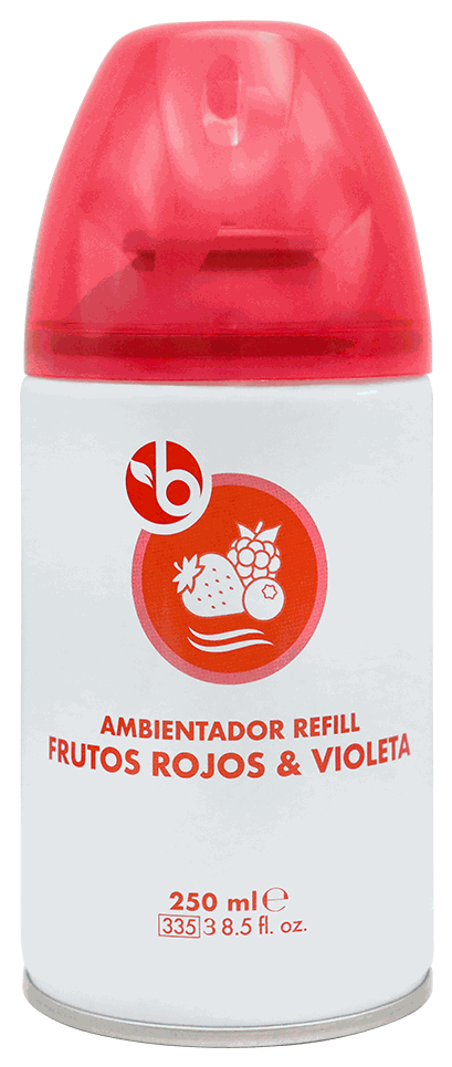 BRAVO AMBIENTADOR REFIL FRUTO ROJO 250ML