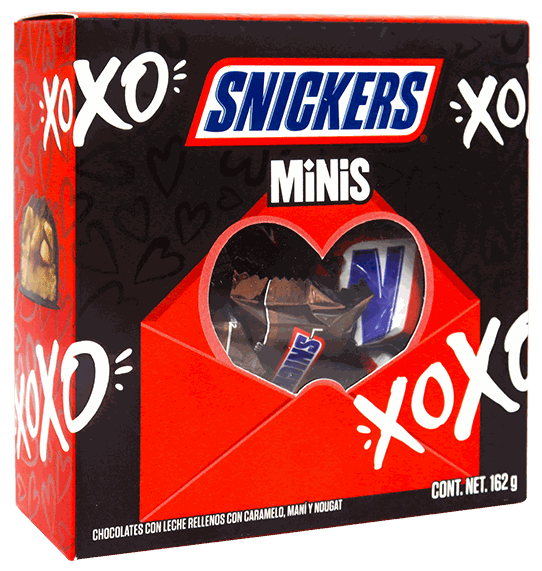 SNICKERS MINI BOX SV 162 GR