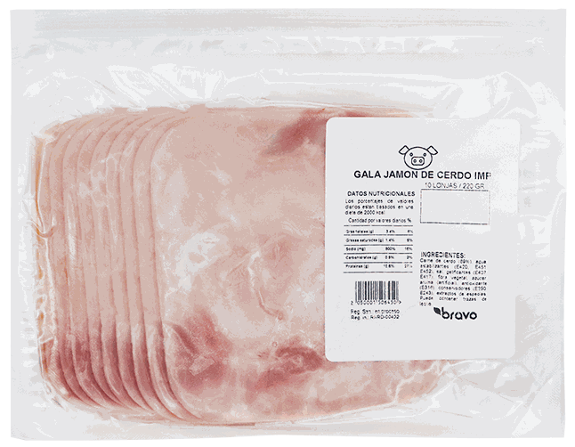 GALA CERDO IMP 10 LONJ 220 GR