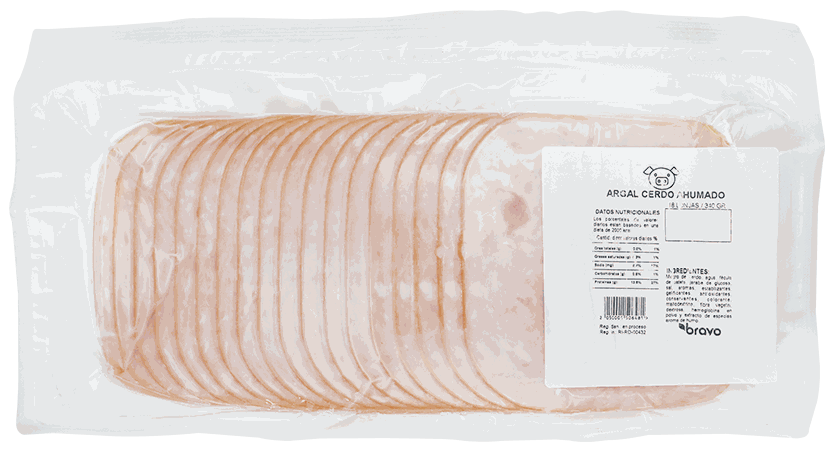 ARGAL CERDO AHUMADO 10 LONJ 220 GR