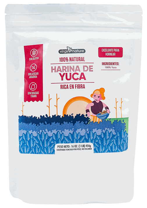 VIRGIN NATURE HARINA YUCA 16OZ