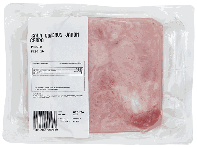 GALA CUADROS CERDO LB