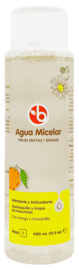 BRAVO AGUA MICELAR PIEL MIXTA 400 ML