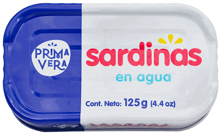 PRIMAVERA SARDINA EN AGUA 125 GR