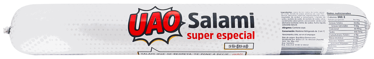 UAO SALAMI SUPER ESPECIAL 2 LB