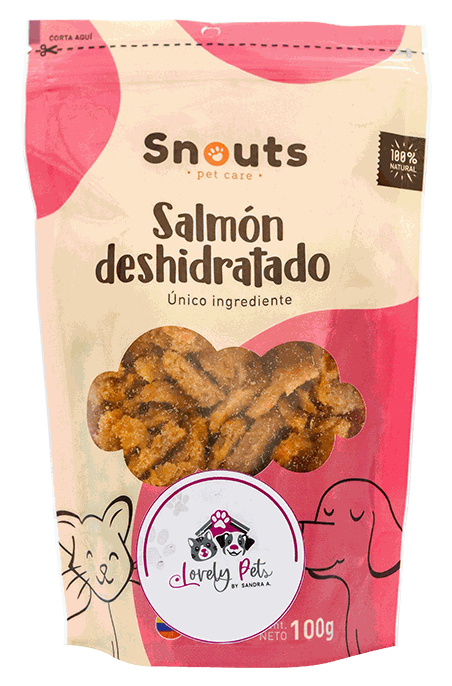 LOVELYPET SALMÓN DESH DOG TREATS 100G