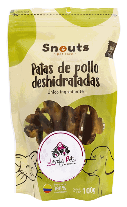 LOVELYPET PATAS POLL DES DOG TREAT 100G