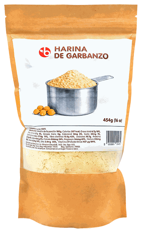 BRAVO HARINA DE GARBANZO 16 OZ