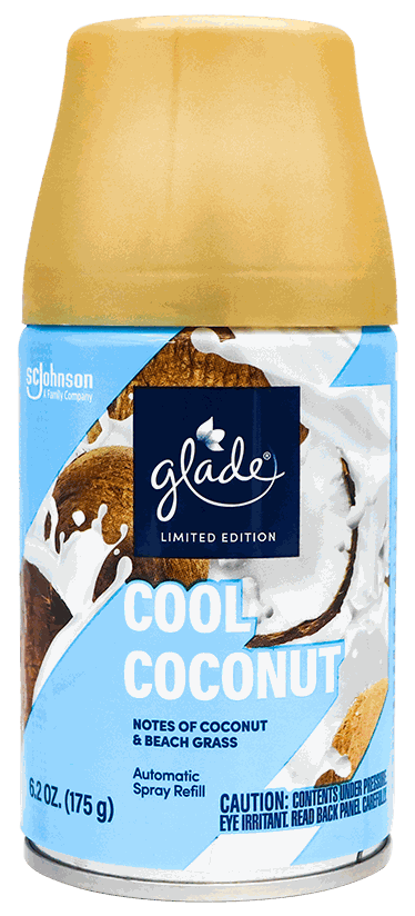 GLADE REFILL AUTO COCONUT WATER 6.2 OZ