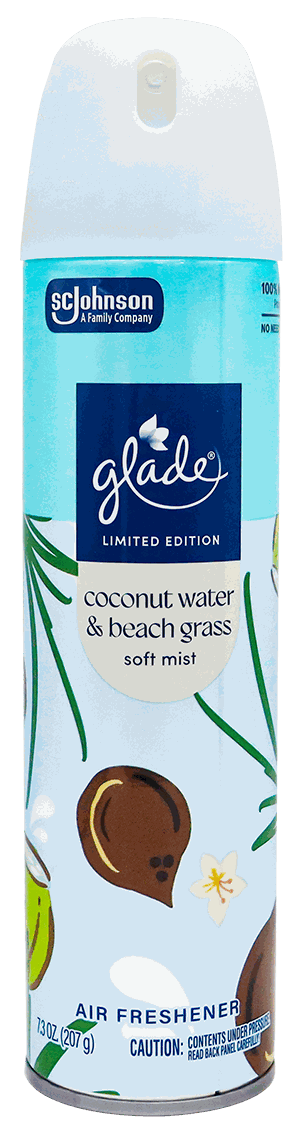 GLADE AEROSOL COCONUT WATER 7.3 OZ