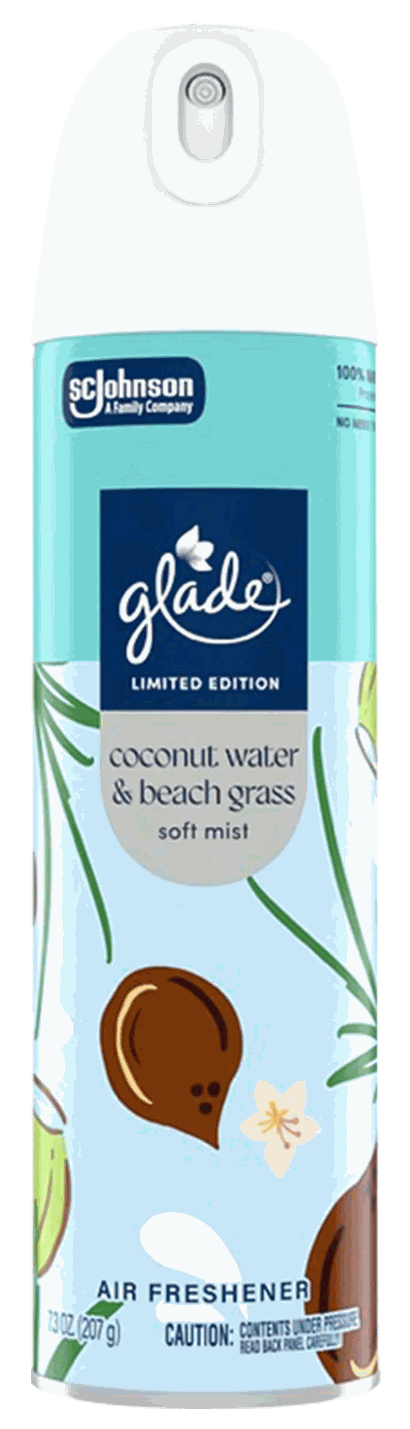 GLADE VELA COCONUT WATER & BEACH 6.8 OZ