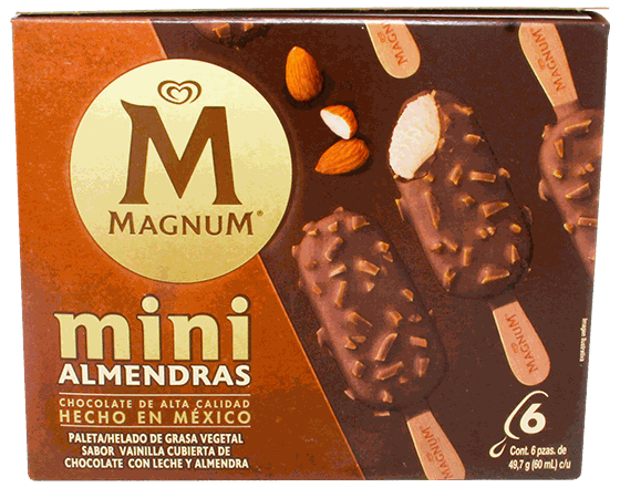 MAGNUM ICE MINI ALMOND MPK 6X6X55 ML