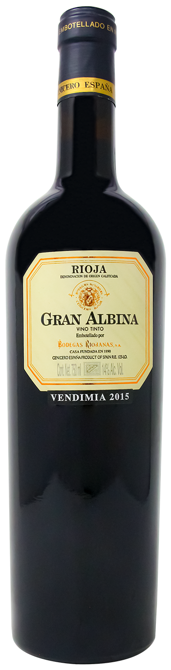 GRAN ALBINA VINO TINTO VENDIMIA 75 CL