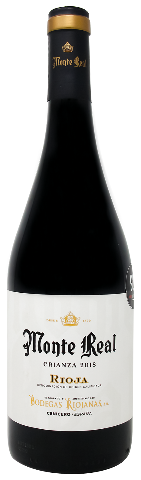 MONTE REAL VINO TINTO CRIANZA 75 CL