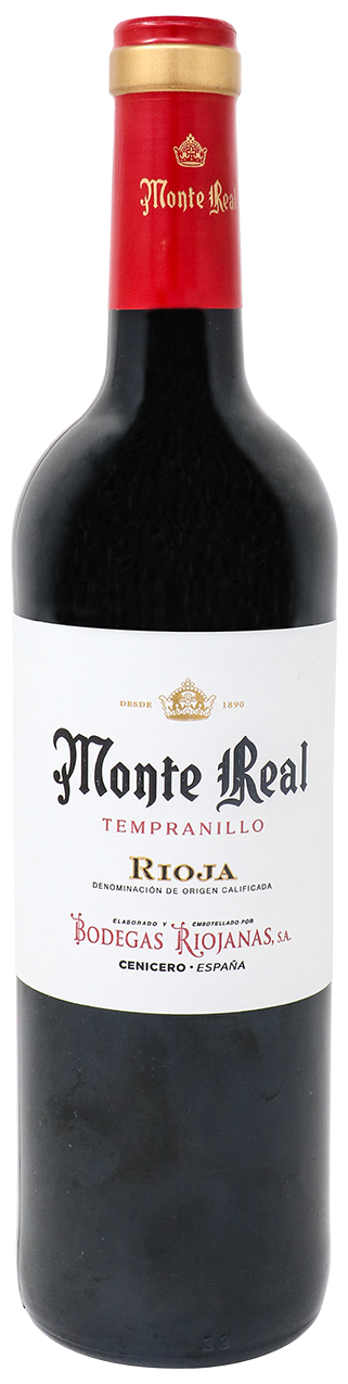 MONTE REAL VINO TEMPRANILLO 75 CL