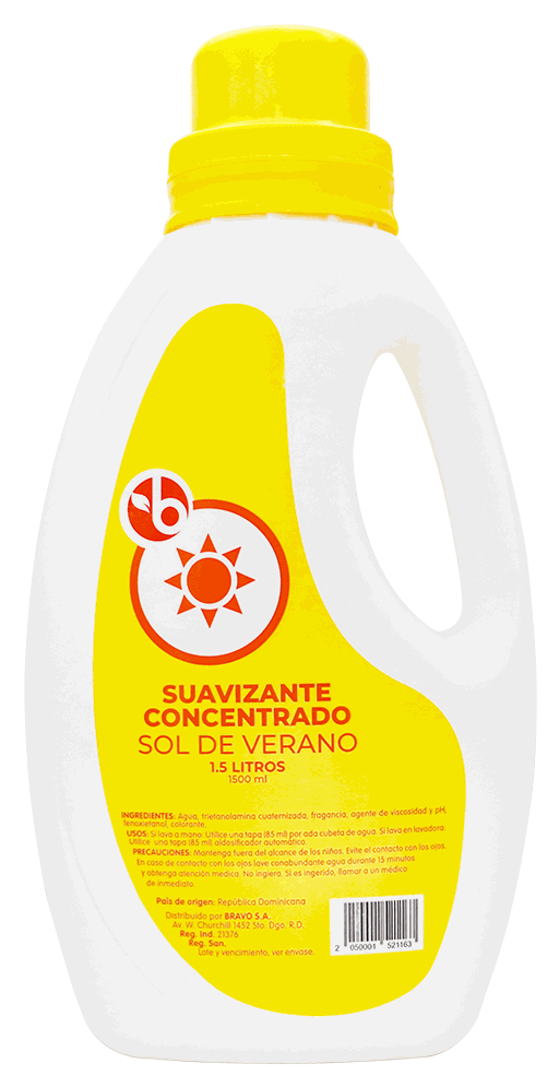 BRAVO SUAVIZANTE SOL DE VERANO 1500 ML