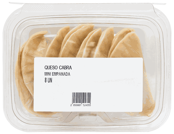 BRAVO EMPANADITAS QUESO CABRA