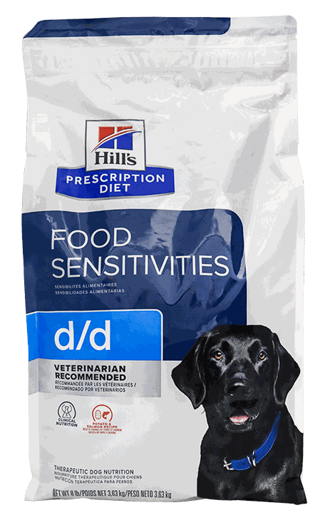 HILLS D/D POTATO & SALMON CANINE 8 LB