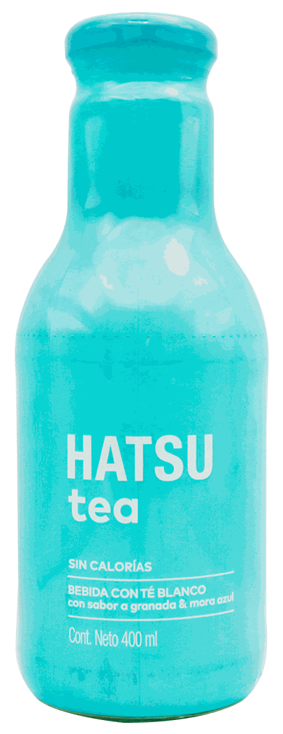 HATSU TÉ GRANADA Y MORA AZUL 400ML