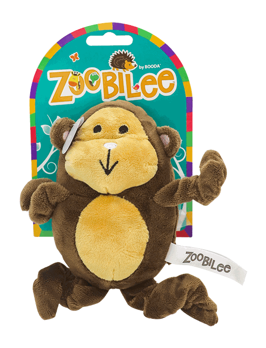 PETMATE ZOOBILEE MONKEY MD DOG TOY