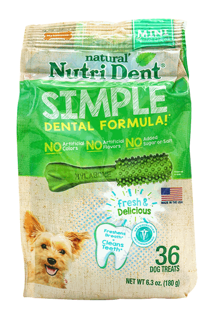 NYL NUTRI DENT ORIG POUCH MINI 36CT