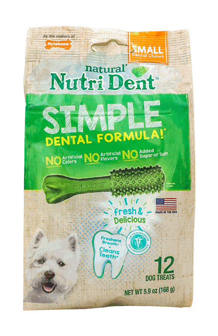 NYL NUTRI DENT ORIG POUCH SMALL 12CT