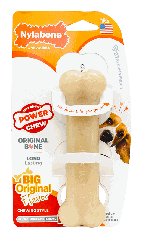 NYL DURA CHEW BONE ORIGINAL FLAVOR WOLF