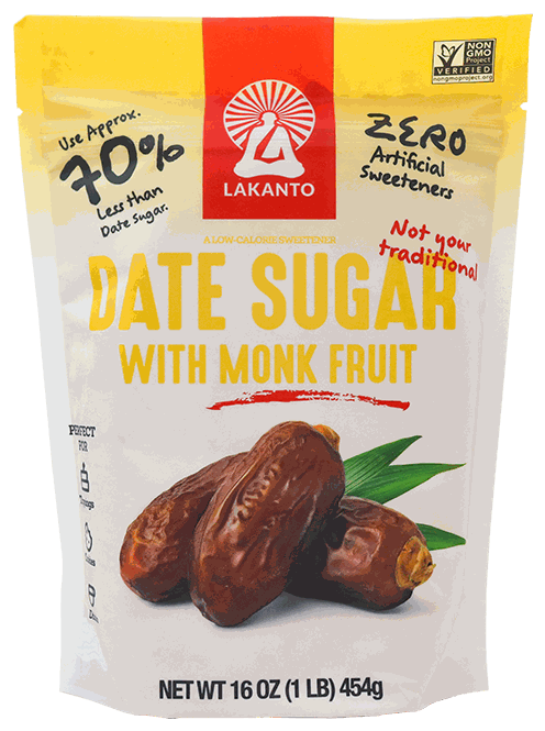 LAKANTO DATE SUGAR 454 GR