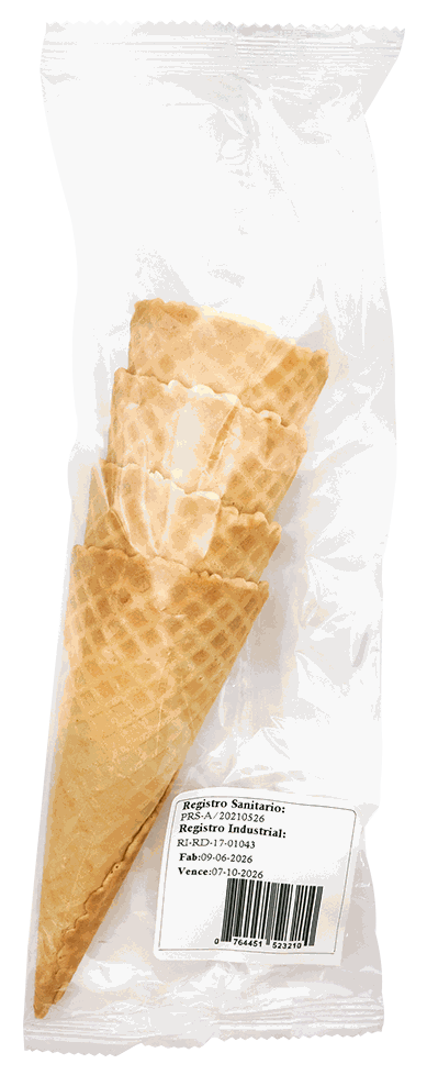 CONO WAFFLE HELADO