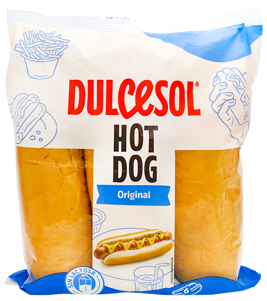 Dulcesol Pan Hot Dog 6 Un330 GR