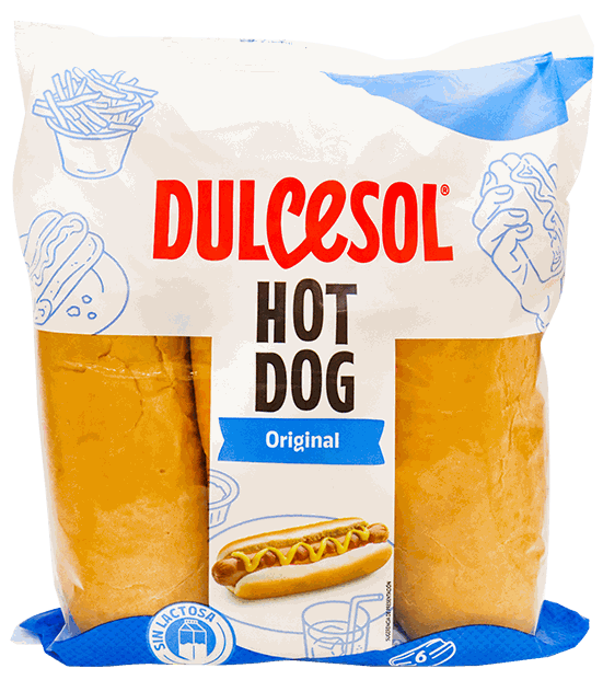 DULCESOL PAN HOT DOG 6 UN 330 GR