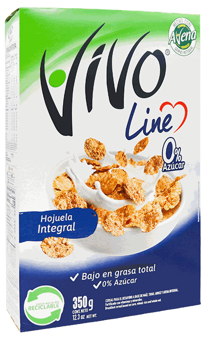 VIVO CEREAL LINE INTEGRAL 0% 350 GR