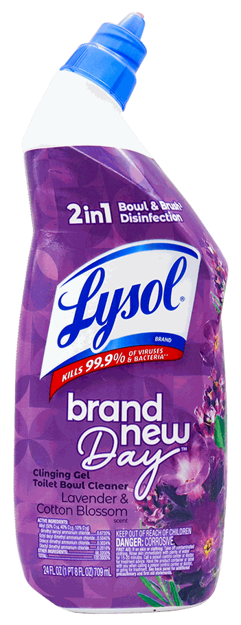 LYSOL LAVENDER TOILET BOWL CLEANER 24 OZ