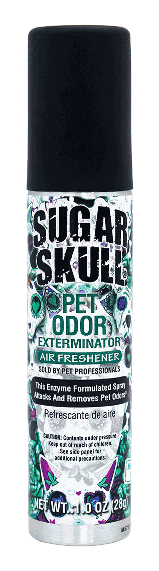PET ODOR SUGAR SKULL SPRAY 1 OZ