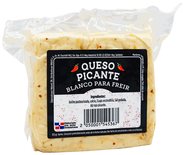 QUESO BLANCO PICANTE DE FREIR 370 GR