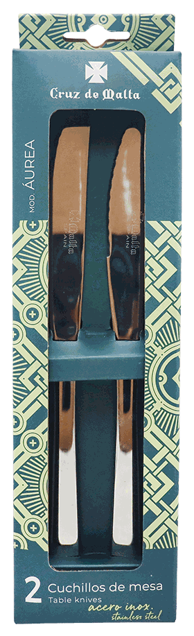 AUREA CUCHILLO CARNE 2 PIEZAS