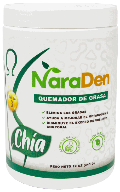 NARADEN QUEMADOR GRASA CHIA 340 GR
