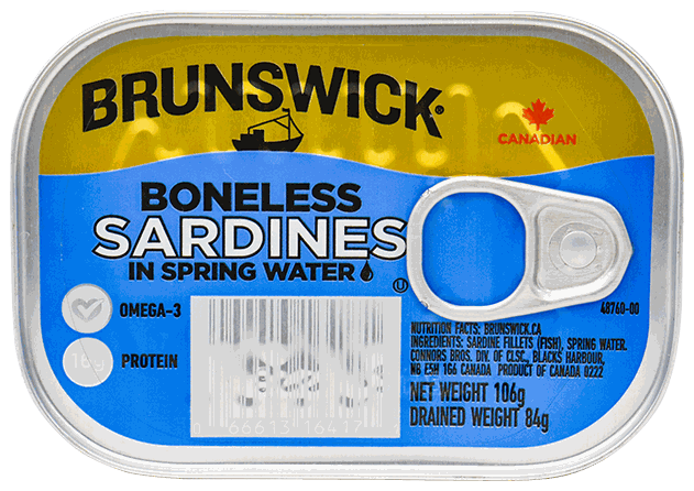 BRUNSWICK FILETE AGUA 106 GR