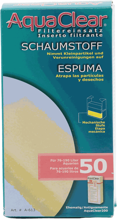 HAGEN REPUESTO AQUACLEAR 50 ESPONJA