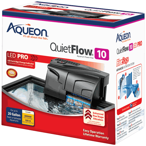 AQE FILTRO QUIET FLOW 10 GL