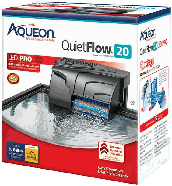 AQE FILTRO QUIET FLOW 20 GL