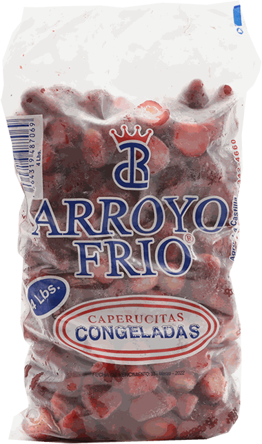 ARROYO FRIO FRESAS CONGELADAS 4 LB