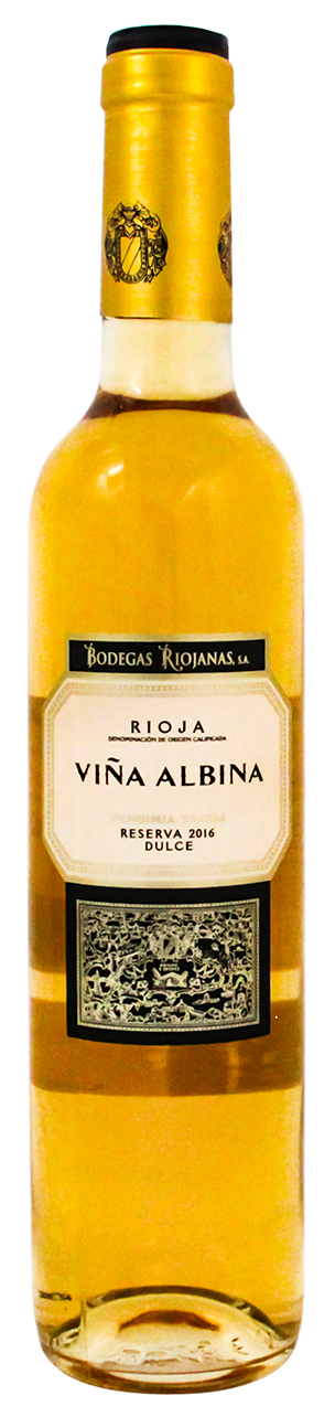 VINA ALBINA VINO BLANCO DULCE RES 50 CL
