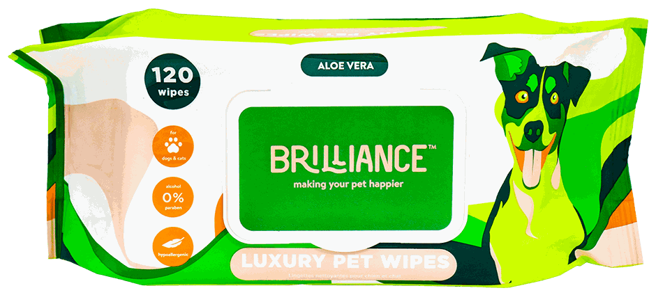 BRILLIANCE PET WIPES