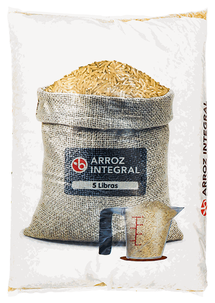 BRAVO ARROZ INTEGRAL 5 LB