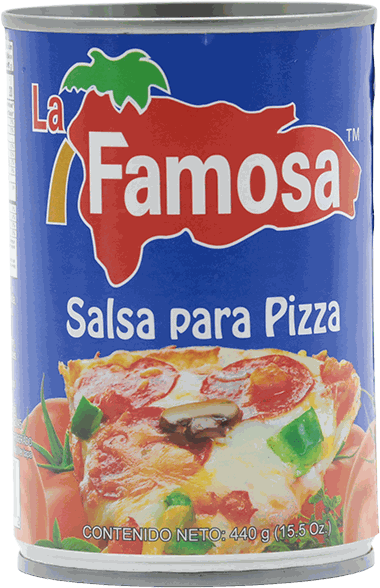 LA FAMOSA SALSA P/PIZZA 15,5 OZ