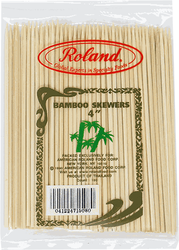 ROLAND BAMBOO SKEWERS 4 100 UN