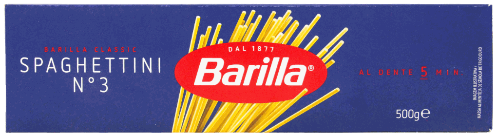 Pasta Spaghettini Barilla 500 GR - Precio en RD | SupermercadosRD