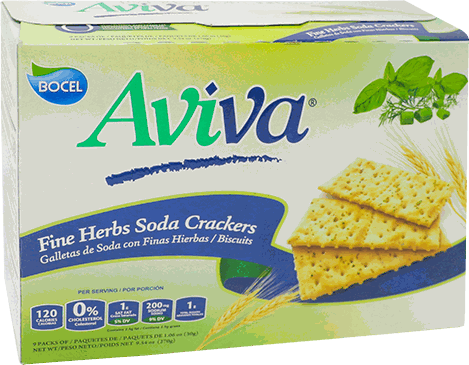 AVIVA GALLETAS FINE HERBS 9 PQ