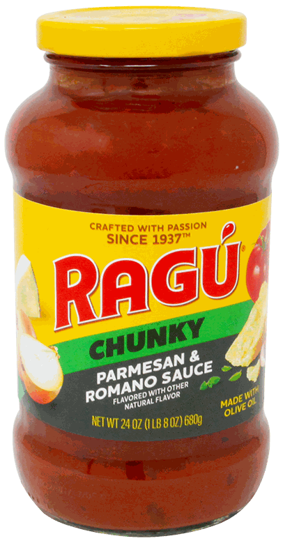RAGU HEARTY PARMESAN 24 OZ